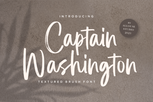 Captain Washington Font Poster 1