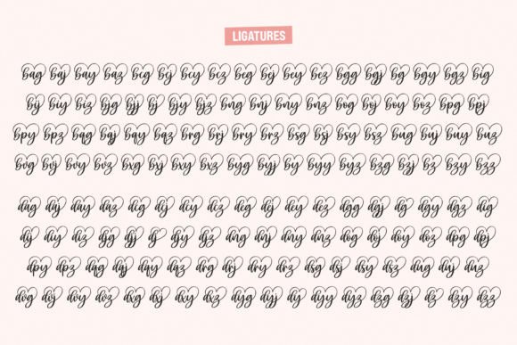 Carley Font Poster 8