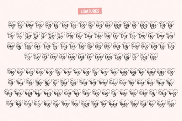 Carley Font Poster 9