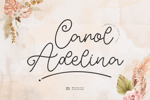 Carol Adelina Font Poster 1