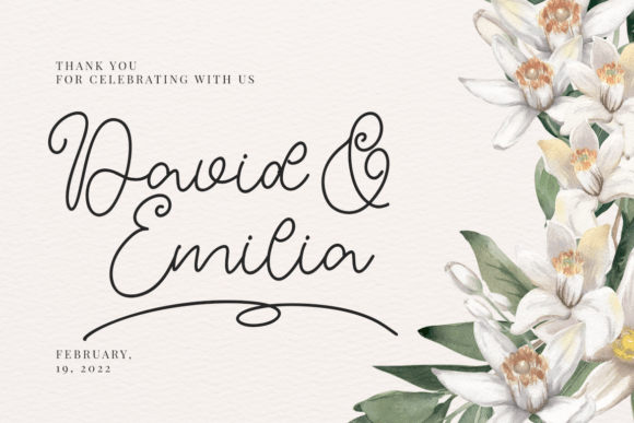 Carol Adelina Font Poster 2