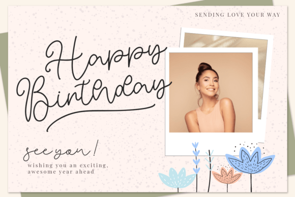 Carol Adelina Font Poster 3