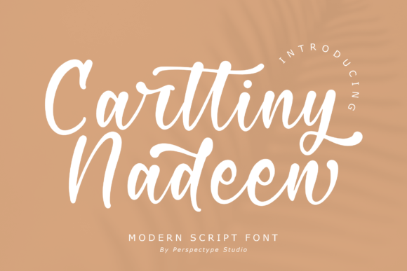 Carttiny Nadeen Font Poster 1