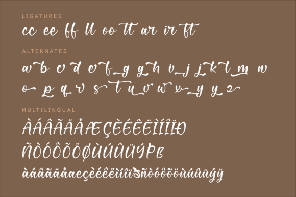 Carttiny Nadeen Font Poster 14