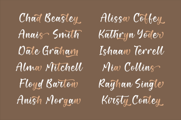 Carttiny Nadeen Font Poster 10