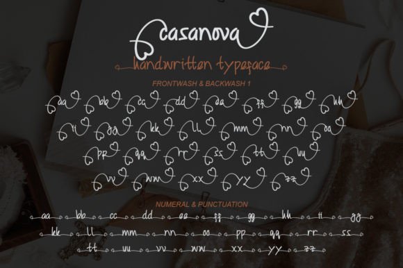 Casanova Font Poster 10