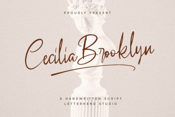Cecilia Brooklyn Font Poster 1