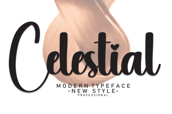 Celestial Font Poster 1