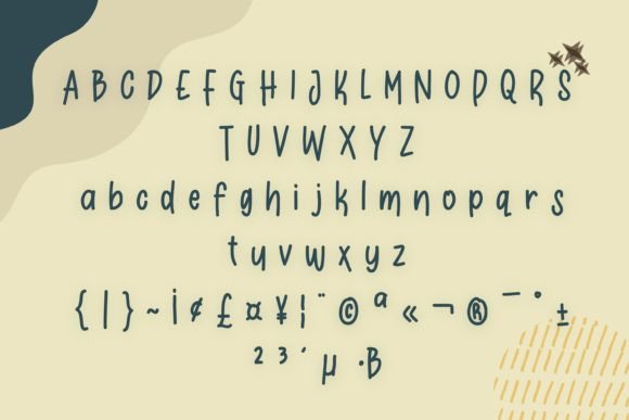 Celestyal Font Poster 2