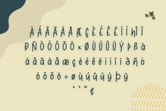 Celestyal Font Poster 3