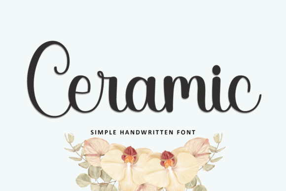 Ceramic Font