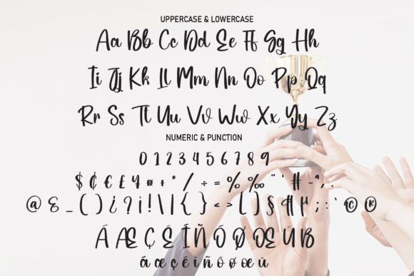 Champion Font Poster 7