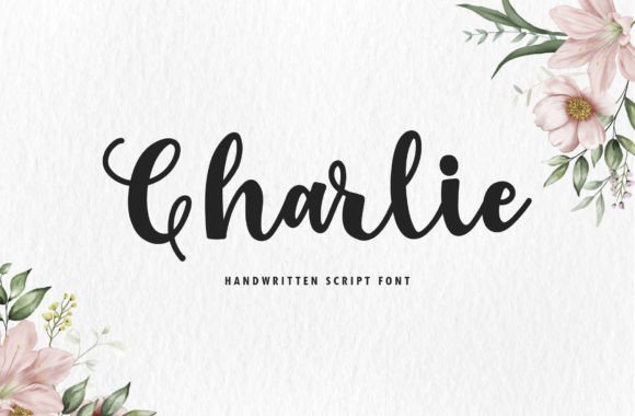 Charlie Font Poster 1