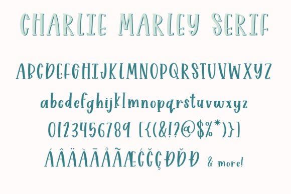 Charlie Marley Font Poster 11