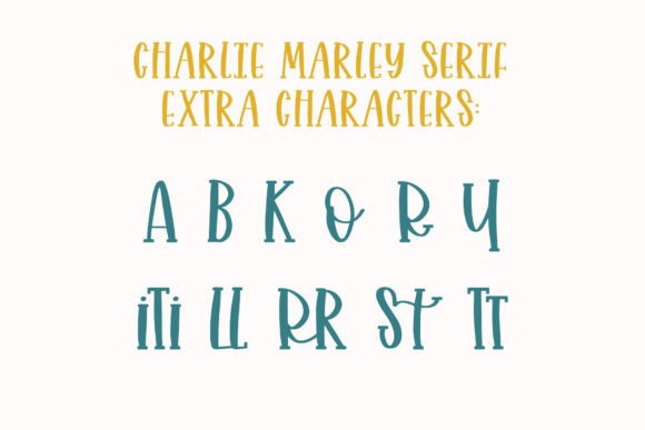 Charlie Marley Font Poster 14