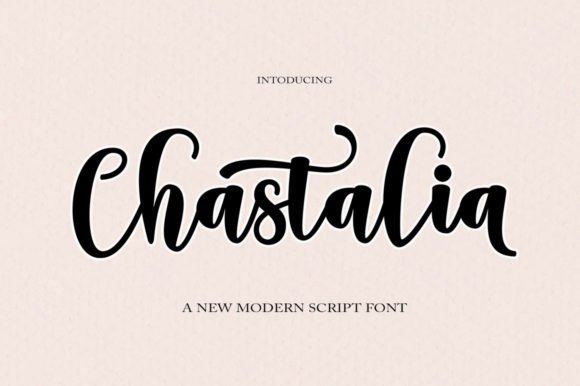 Chastalia Font Poster 9