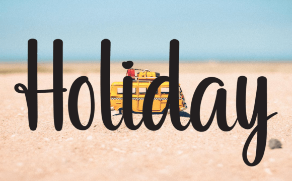 Cheerful Font Poster 3