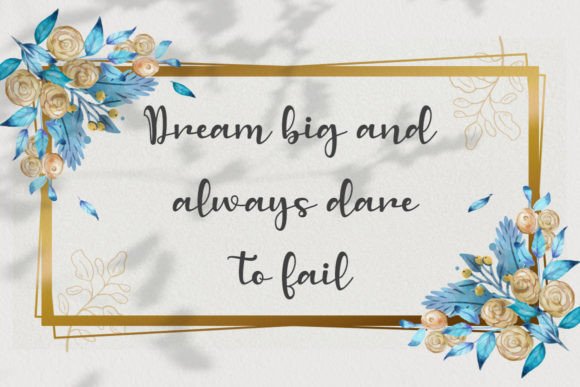 Cheerful December Font Poster 2