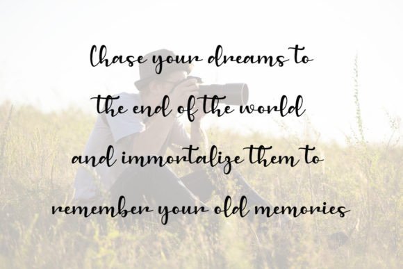 Cheerful December Font Poster 3