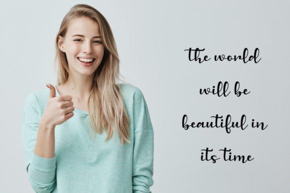 Cheerful December Font Poster 4