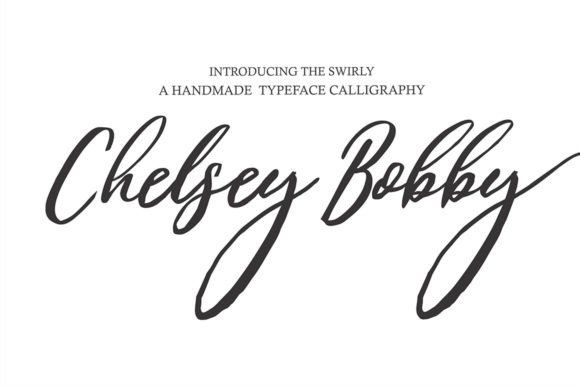 Chelsey Bobby Font Poster 1