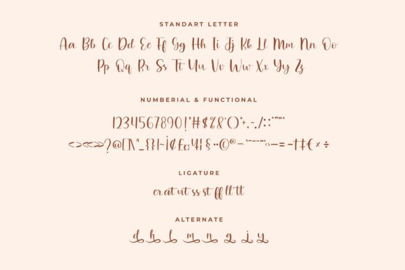 Cheritta Font Poster 11