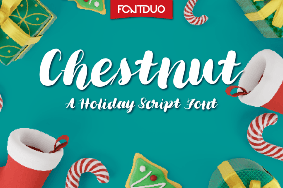 Chestnut Font Poster 1