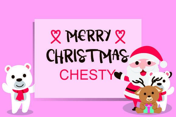 Chesty Font Poster 2
