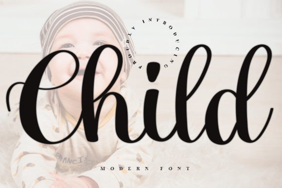 Child Font Poster 1