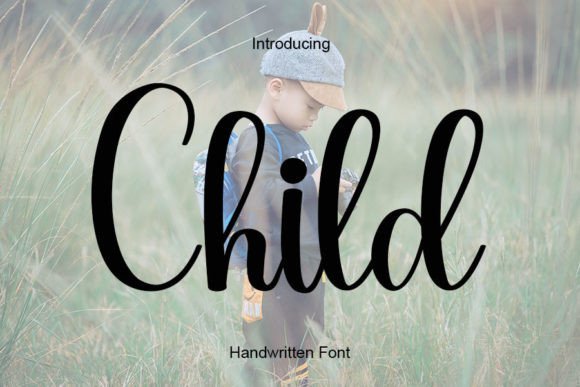 Child Font Poster 1