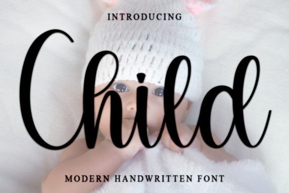 Child Font Poster 1