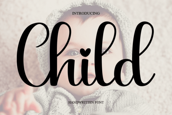 Child Font Poster 1