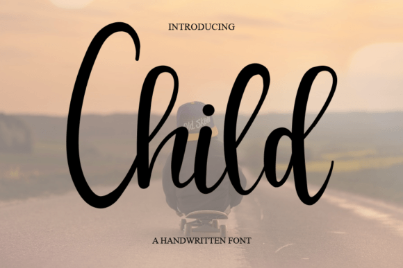 Child Font Poster 1