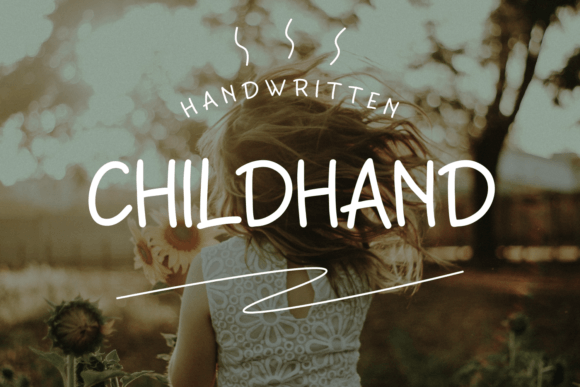 Childhand Font Poster 1