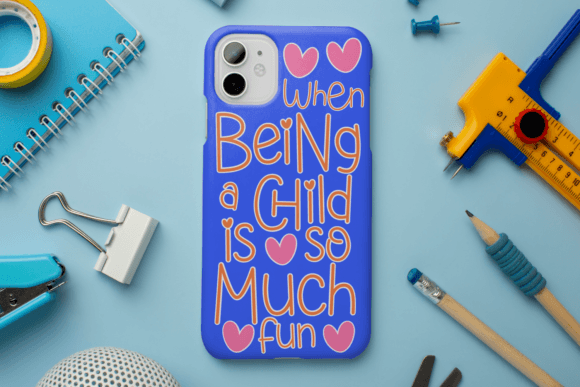 Childish Moment Font Poster 5