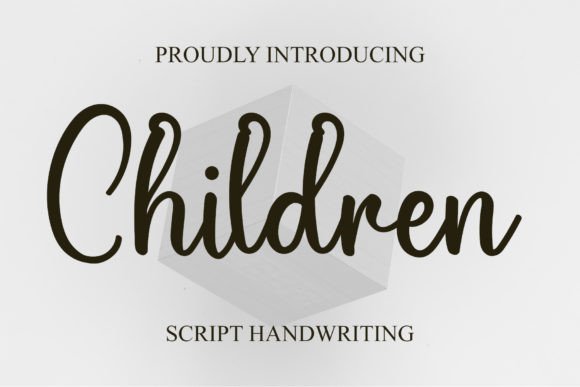 Children Font Poster 1