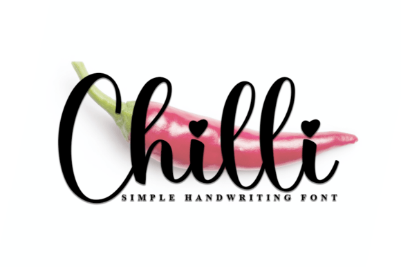 Chilli Font Poster 1