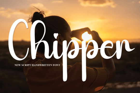 Chipper Font Poster 1