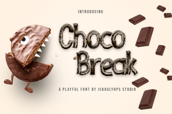 Choco Break Font Poster 1