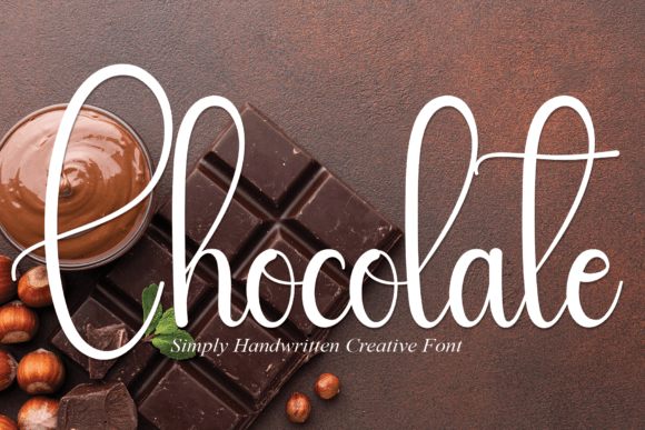 Chocolate Font Poster 1