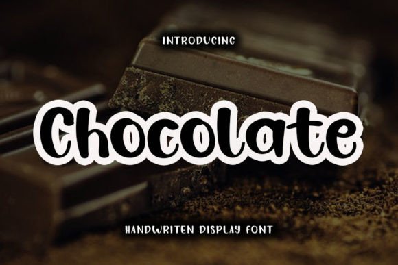 Chocolate Font Poster 1