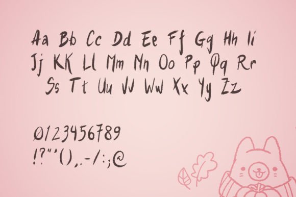 Chonkys Font Poster 3