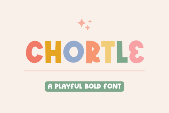 Chortle Font Poster 1