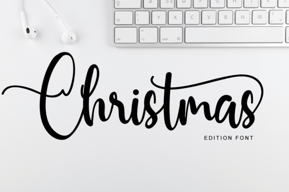 Christmas Font Poster 1