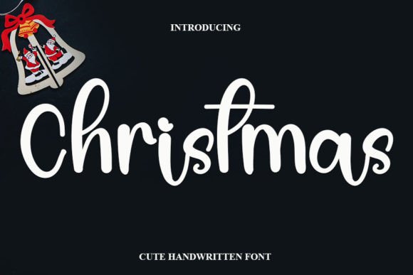 Christmas Font Poster 1