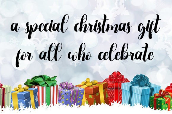 Christmas Font Poster 2