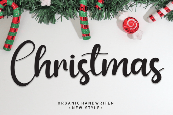 Christmas Font Christmas Font Poster 1