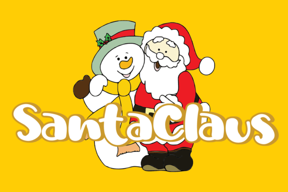 Christmas Font Poster 2