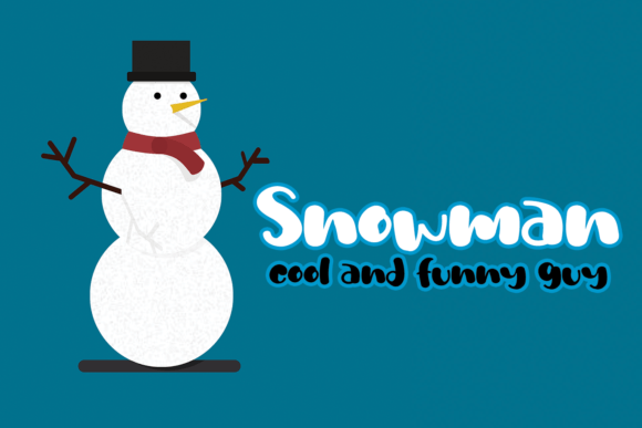 Christmas Font Poster 5