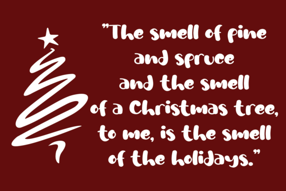 Christmas Font Poster 6